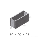 DITON Stratené debnenie ZB 20 500×200×250 mm